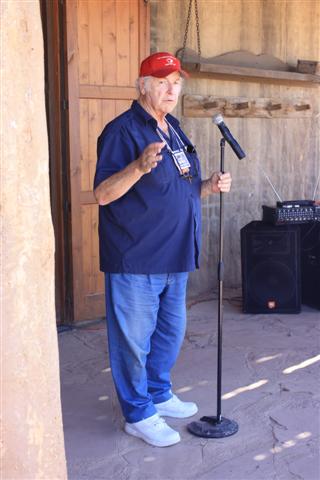 Kent McCray at The High Chaparral set